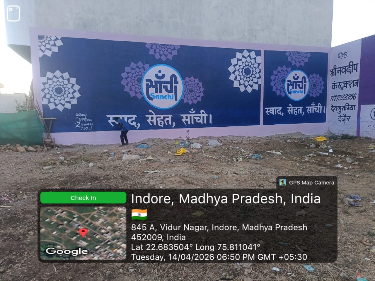 mp's best wall painting agency in indore for outdoor advertising and brand promotion